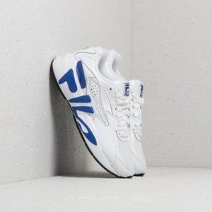 Fila Mindblower in White and Royal Blue